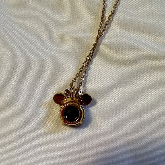 Kate Spade Disney Gold Necklace with Black and Red Minnie Mouse - Picture 5 of 8